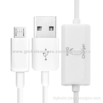 Micro USB Data Transfer and Charging Cable with Switch for Samsung Galaxy Tab 3